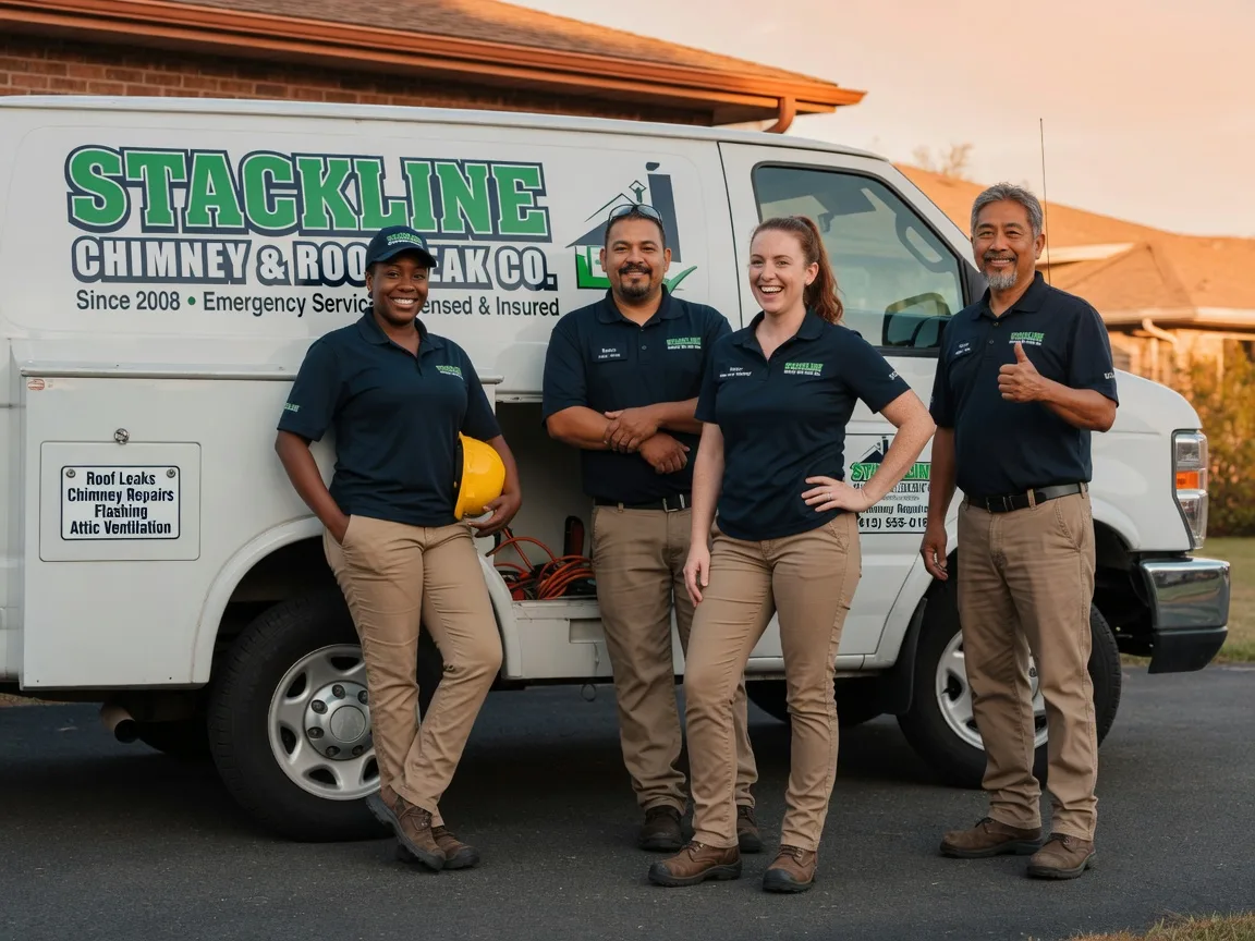 Chimney flashing repair company in Volant, PA